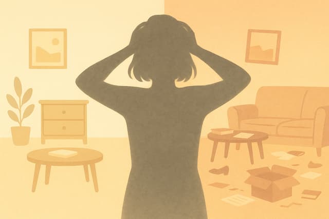 片付けたいのに、片付けられない。